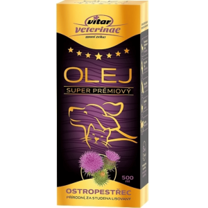 VITAR Veterinae Ostropestrecový olej 500 ml