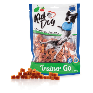 KIDDOG TRAINER GO mini kocky s králikom a brusnicami 250 g