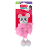 Hračka Kong Cat Flingaroo Tutu Myš, s roľničkami, modro ružová, polyester