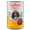 Calibra KONZERVA dog Adult Premium Kura & pečeň 1240 g