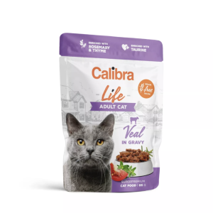 Calibra Cat Life Adult Teľacie 85g