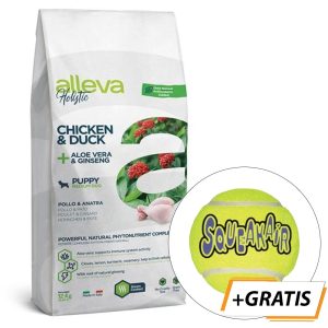Alleva HOLISTIC dog puppy & junior medium chicken 12 kg + hračka Kong gratis