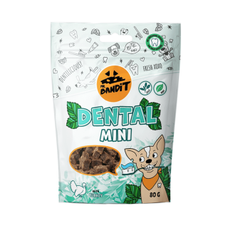 Pamlsok Mr. Bandit dental mini turkey 80g