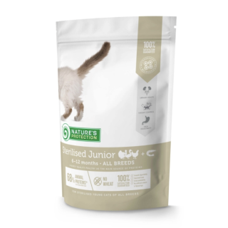 Natures P cat junior sterilised poultry 400 g