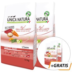 Unica Natura MAXI Venison, Rice 12 k