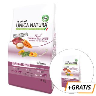 Unica Natura MAXI Wild boar, Rice 12 k