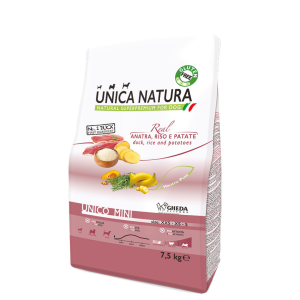 Unica Natura Mini Kačka, ryža, zem.7,5kg