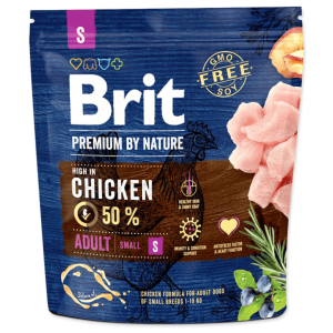 Brit Premium by Nature dog Adult S 1 kg