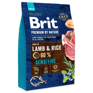 Brit Premium by Nature dog Sensitive Lamb 3 kg