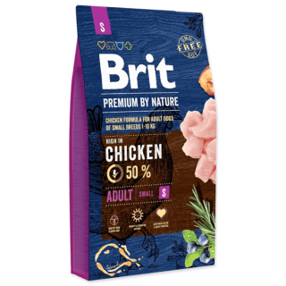 Brit Premium by Nature dog Adult S 8 kg