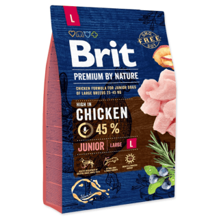 Brit Premium by Nature dog Junior L 3 kg