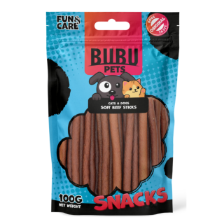 BUBU cat&dog mäkké hovädzie tyčinky100g