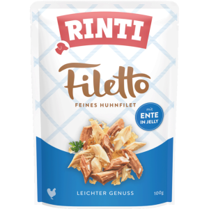 RINTI Filetto kura/kačka v želé 100g