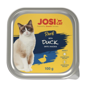 JosiCat vanička Cat Paté with Duck 100 g