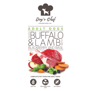 Dog’s Chef ITALIAN BUFFALO & LAMB WITH BLACKBERRY AND BASIL