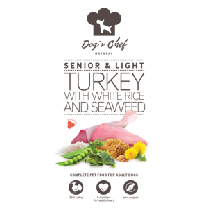 Dog’s Chef TURKEY WITH WHITE RICE AND SEAWEED Senior/Light