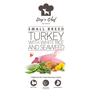 Dog’s Chef TURKEY WITH WHITE RICE AND SEAWEED Small Breed