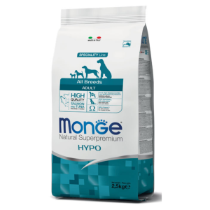 Monge Dog All Breeds Adult - Hypo Salmon & Tuna 24/12