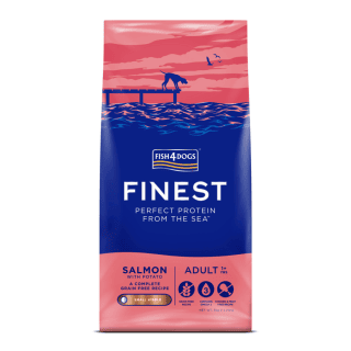 FISH4DOGS Adult Losos malé 6kg