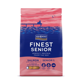 FISH4DOGS Senior Losos malé 1,5kg