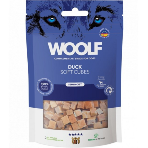 Pamlsok Woolf Dog Soft Cubes Duck 100 g