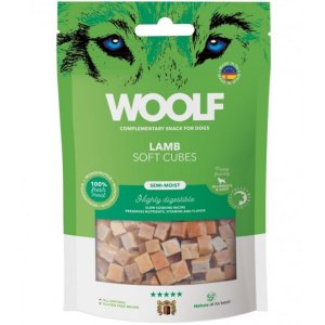 Pamlsok Woolf Dog Soft Cubes Lamb 100 g