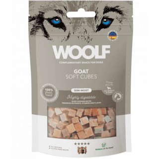 Pamlsok Woolf Dog Soft Cubes Goat 100 g