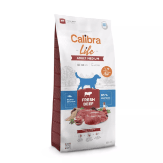 Calibra Dog Life Adult Medium Fresh Beef 12kg