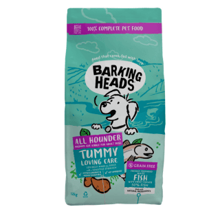 BARKING HEADS All Hounder Tummy Lovin' Care Fish 12kg