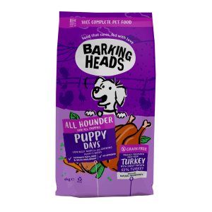 BARKING HEADS All Hounder Puppy Days Turkey 6kg