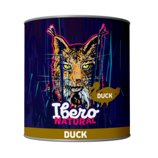 Ibero Natural Cat Konzerva Kačica - 200g