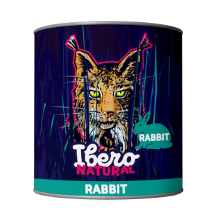 Ibero Natural Cat Konzerva Králik - 200g