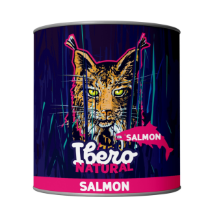 Ibero Natural Cat Konzerva Losos - 200g