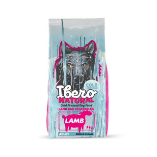 Ibero Cold Press Dog Adult Medium/Large Lamb - 3kg