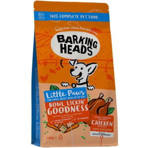 BARKING HEADS Little Paws Chicken 1,5kg